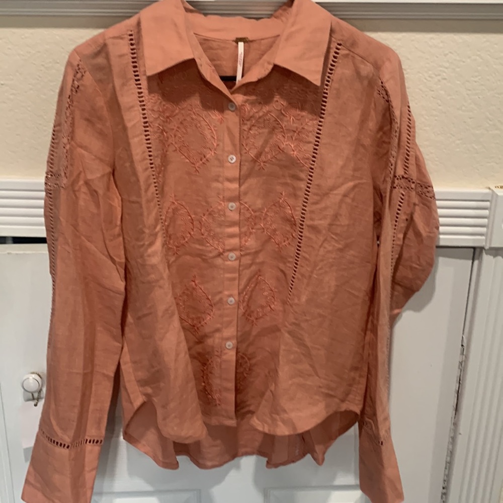 FREE PEOPLE WOMENS SHIRT